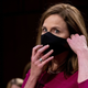 Judge Amy Coney Barrett, during the first day of her Senate confirmation hearing to the Supreme Court on Capitol Hill in Washington, DC on October 12, 2020.